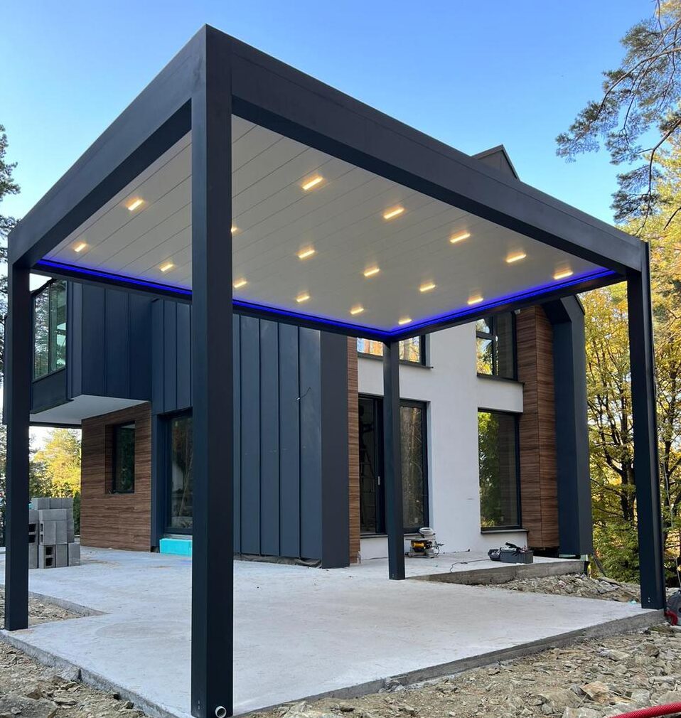 Биоклиматические перголы — Aludream